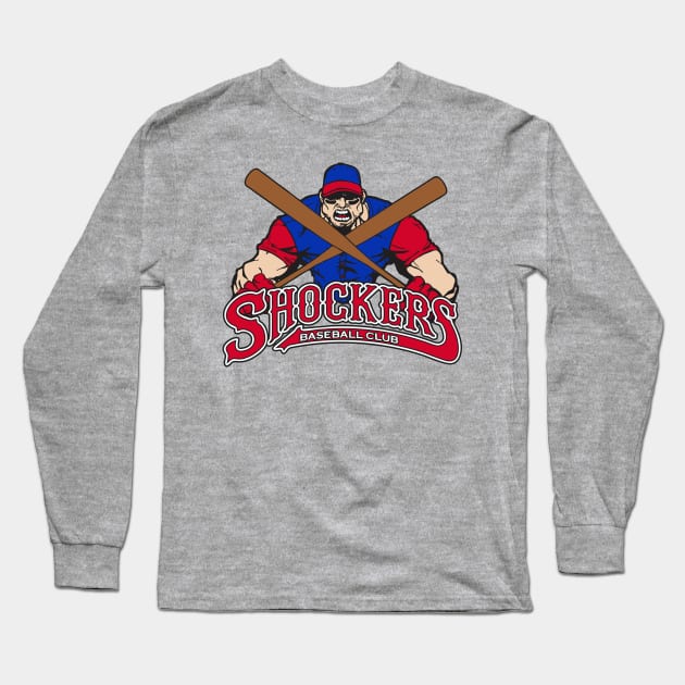 Shockers Baseball Club Long Sleeve T-Shirt by DavesTees